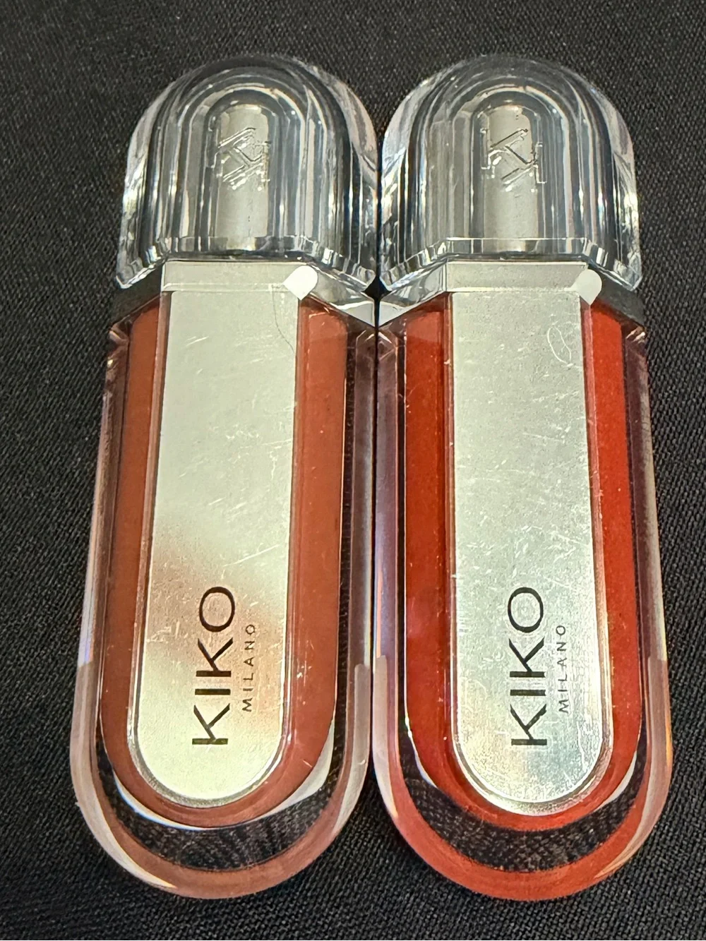 🌷 KIKO Milano Lip Gloss Duo — 5 Catch Me Cupid & 6 Color Affair New FullSz